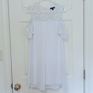 White Off the Shoulder AS U WISH Dress